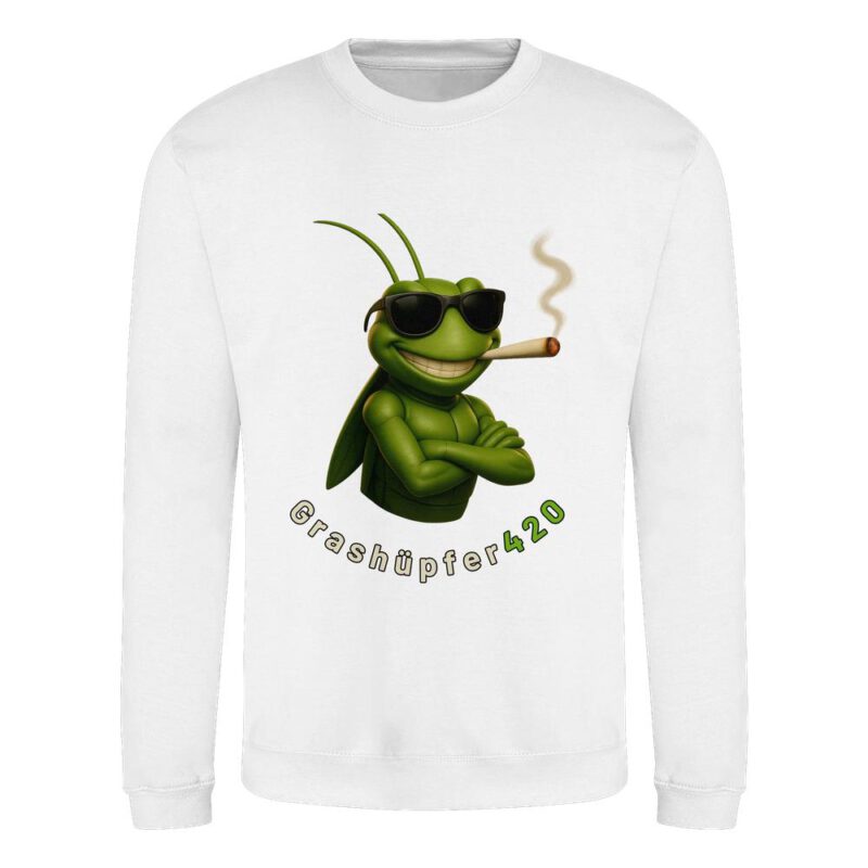 Grashüpfer420_real - Basic Sweatshirt – Bild 2