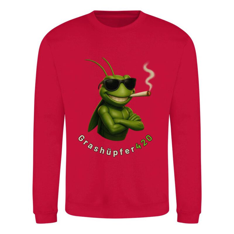 Grashüpfer420_real - Basic Sweatshirt – Bild 9