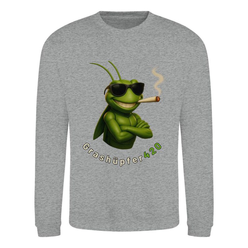 Grashüpfer420_real - Basic Sweatshirt – Bild 12