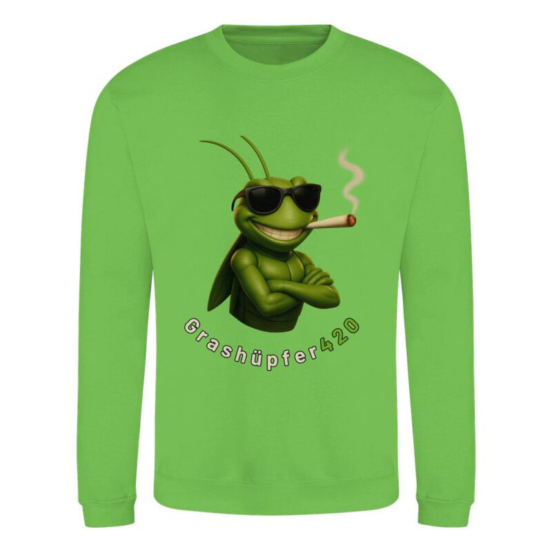 Grashüpfer420_real - Basic Sweatshirt – Bild 16
