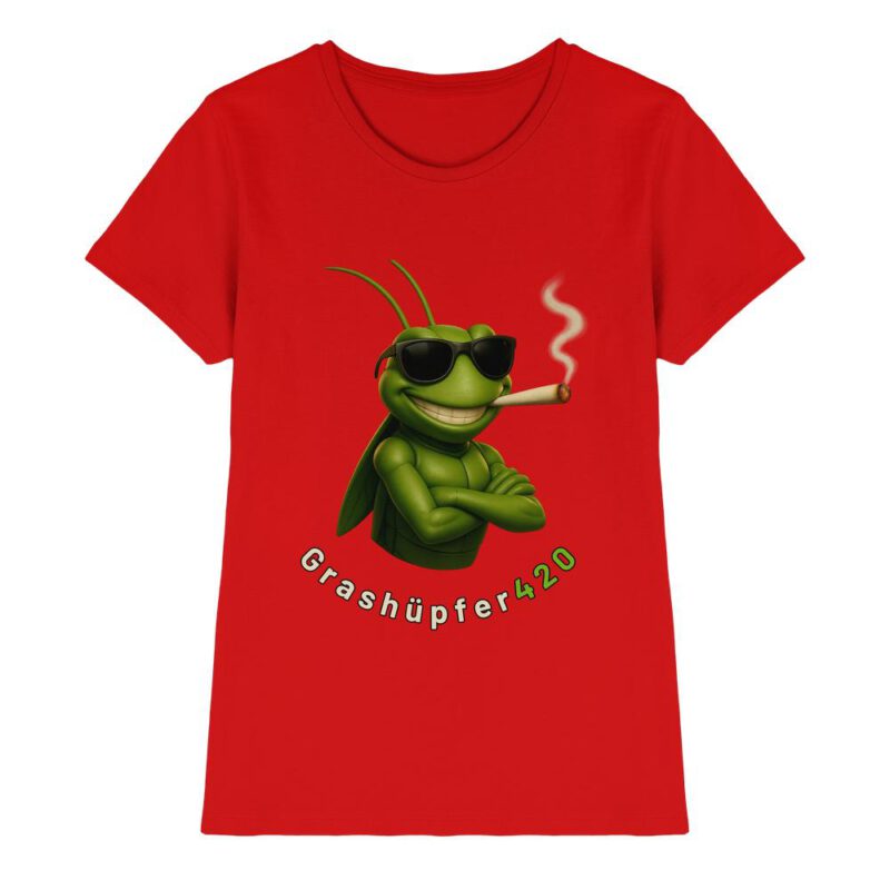 Grashüpfer420_real - Ladies Premium Shirt – Bild 10
