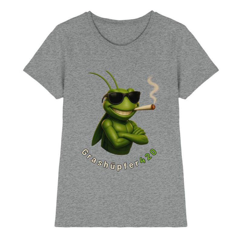 Grashüpfer420_real - Ladies Premium Shirt – Bild 12