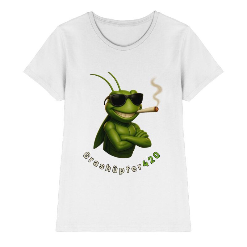 Grashüpfer420_real - Ladies Premium Shirt – Bild 14