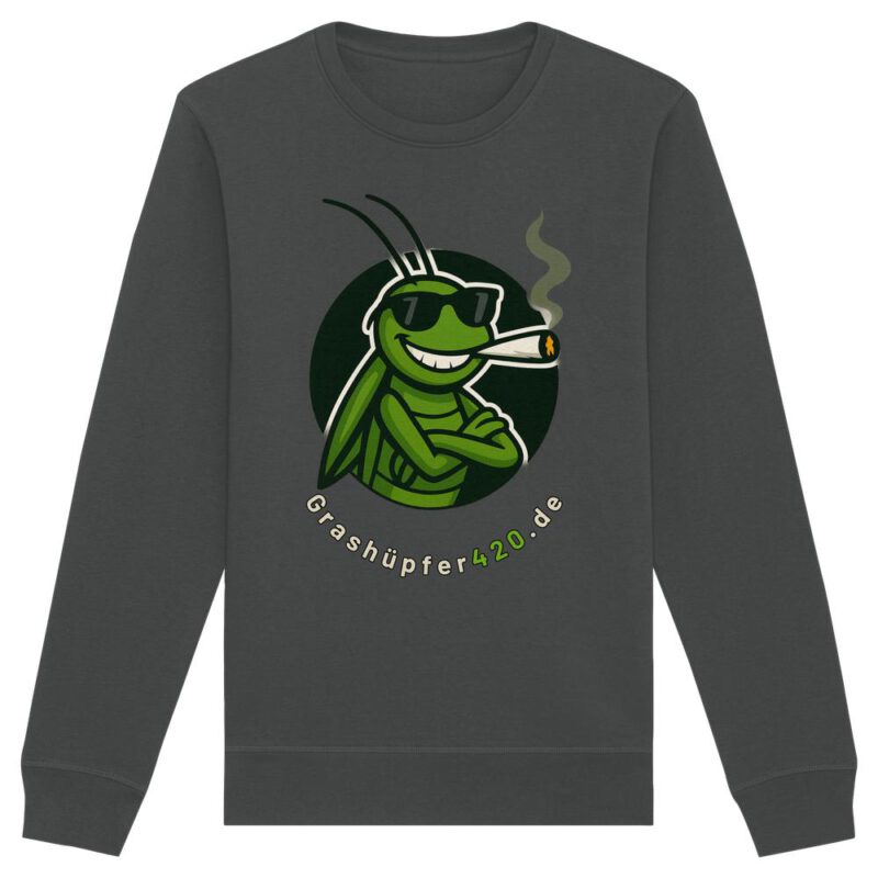 Grashüpfer420 - Organic Basic Unisex Sweatshirt – Bild 2