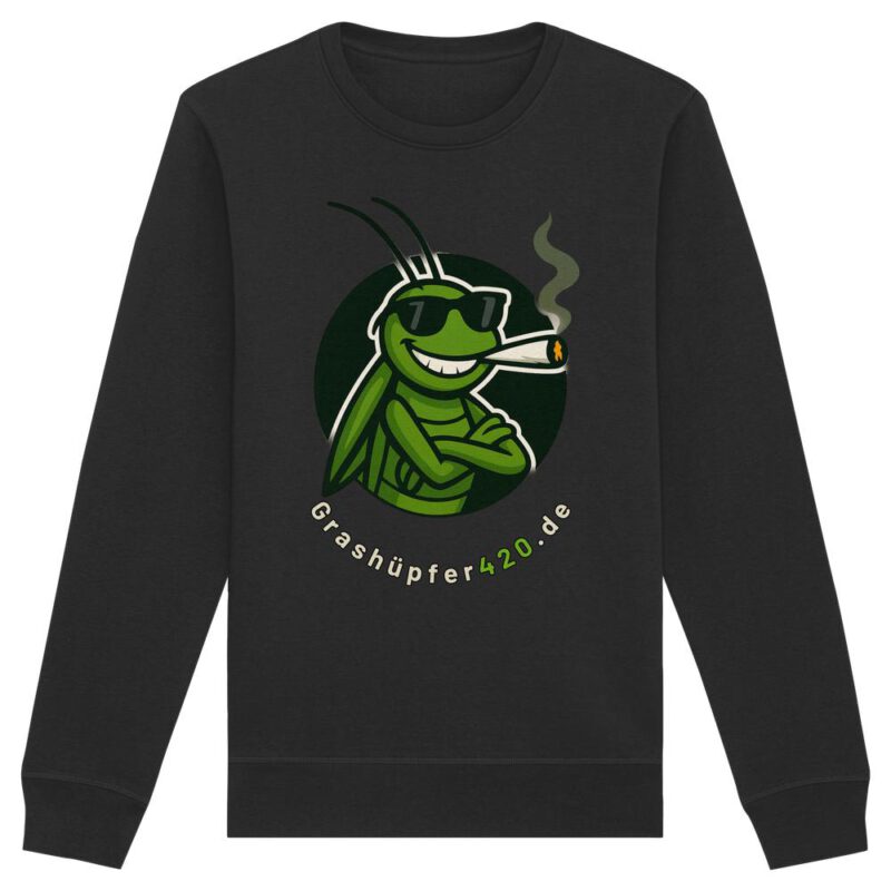 Grashüpfer420 - Organic Basic Unisex Sweatshirt – Bild 4