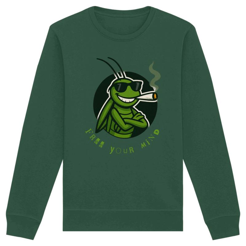 Free your mind - Organic Basic Unisex Sweatshirt – Bild 5