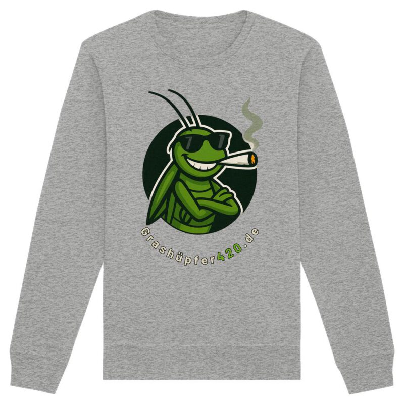 Grashüpfer420 - Organic Basic Unisex Sweatshirt – Bild 9