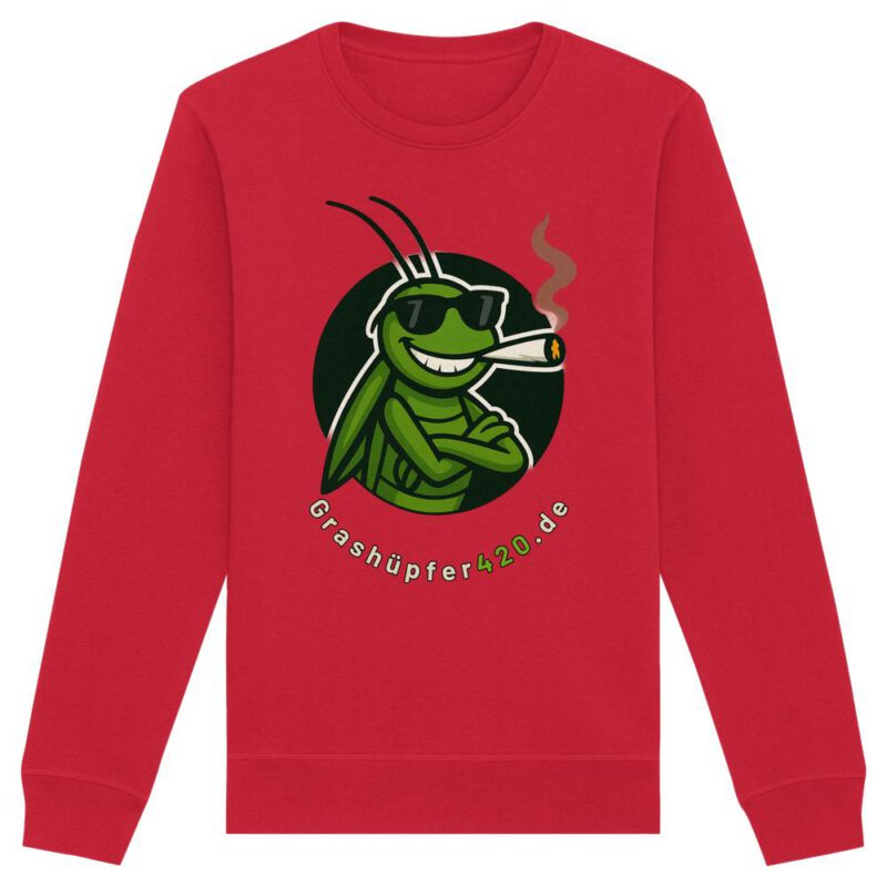 Grashüpfer420 - Organic Basic Unisex Sweatshirt – Bild 13