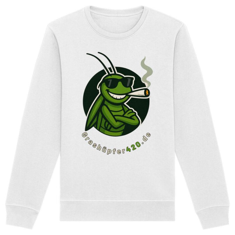 Grashüpfer420 - Organic Basic Unisex Sweatshirt – Bild 18
