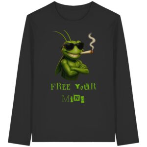 Free your mind_ - Organic Longsleeve T-Shirt