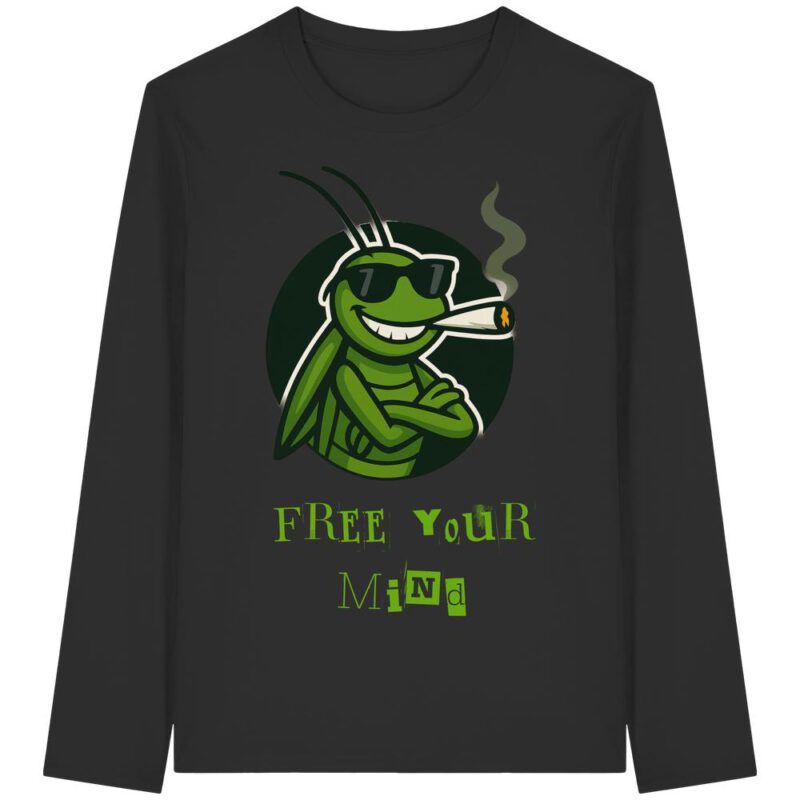 FREE YOUR MIND - Organic Longsleeve T-Shirt