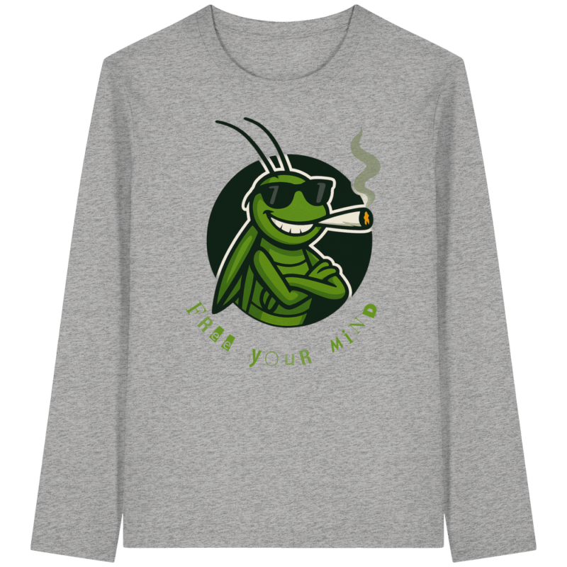 Free your mind - Organic Longsleeve T-Shirt – Bild 3