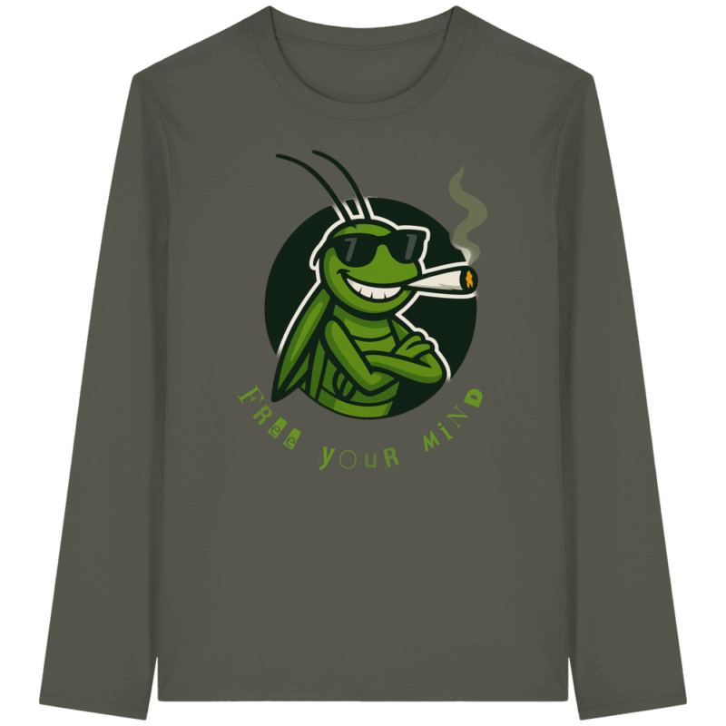Free your mind - Organic Longsleeve T-Shirt – Bild 4