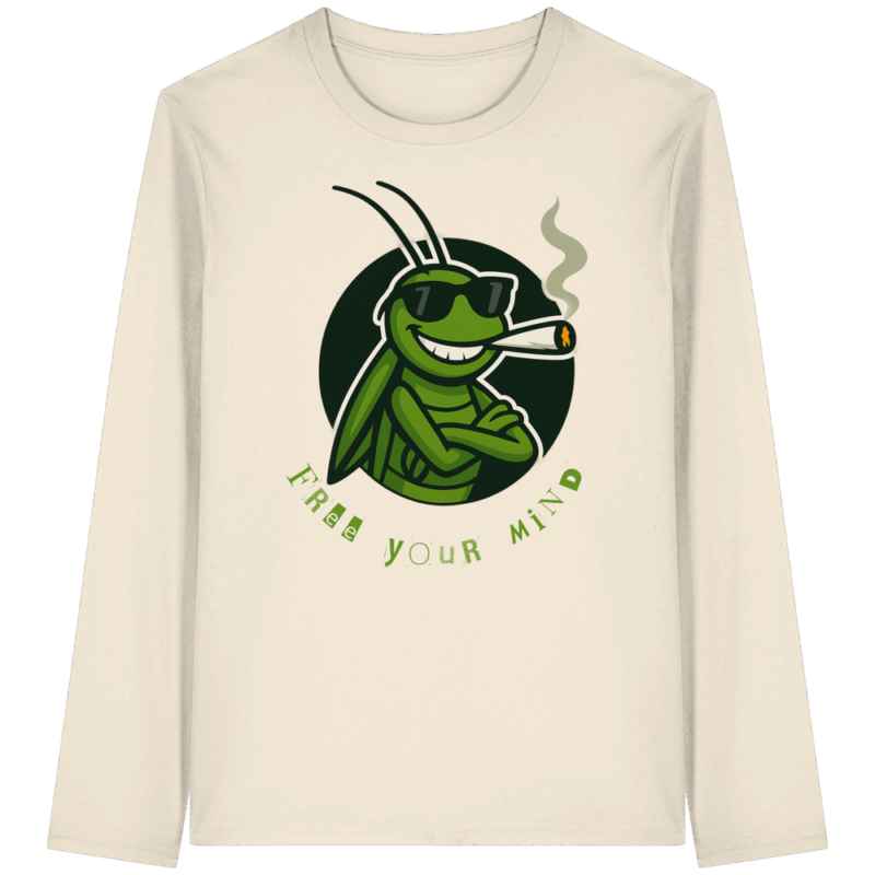 Free your mind - Organic Longsleeve T-Shirt – Bild 5