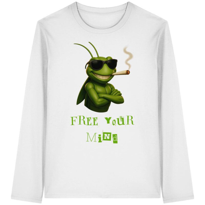Free your mind_ - Organic Longsleeve T-Shirt – Bild 7