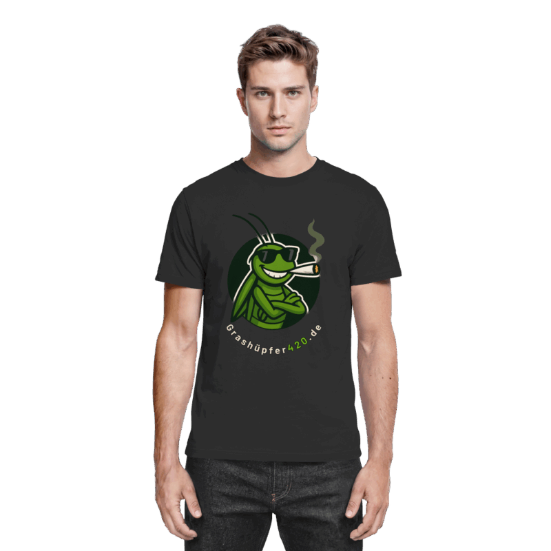 Grashüpfer420 - Premium Shirt – Bild 3