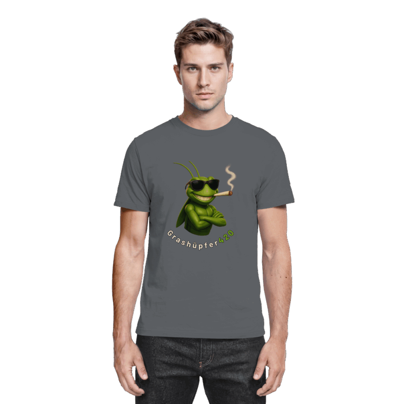 Grashüpfer420_real - Premium Shirt – Bild 7
