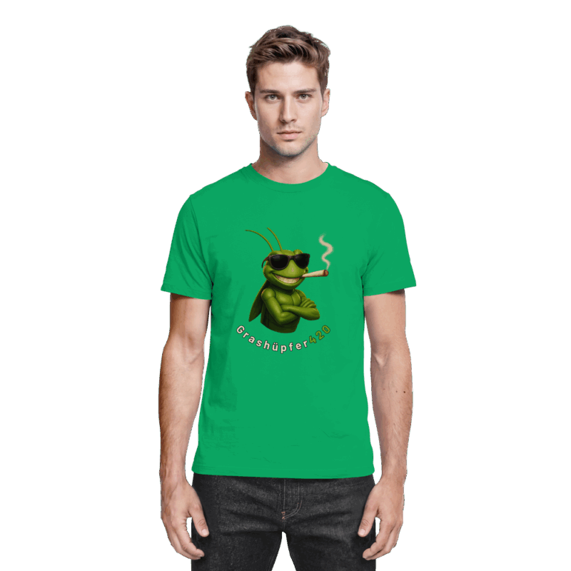 Grashüpfer420_real - Premium Shirt – Bild 9