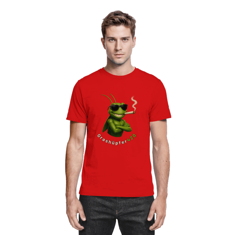 Grashüpfer420_real - Premium Shirt – Bild 14