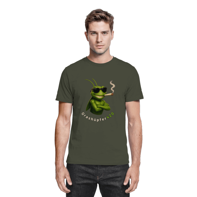 Grashüpfer420_real - Premium Shirt – Bild 19