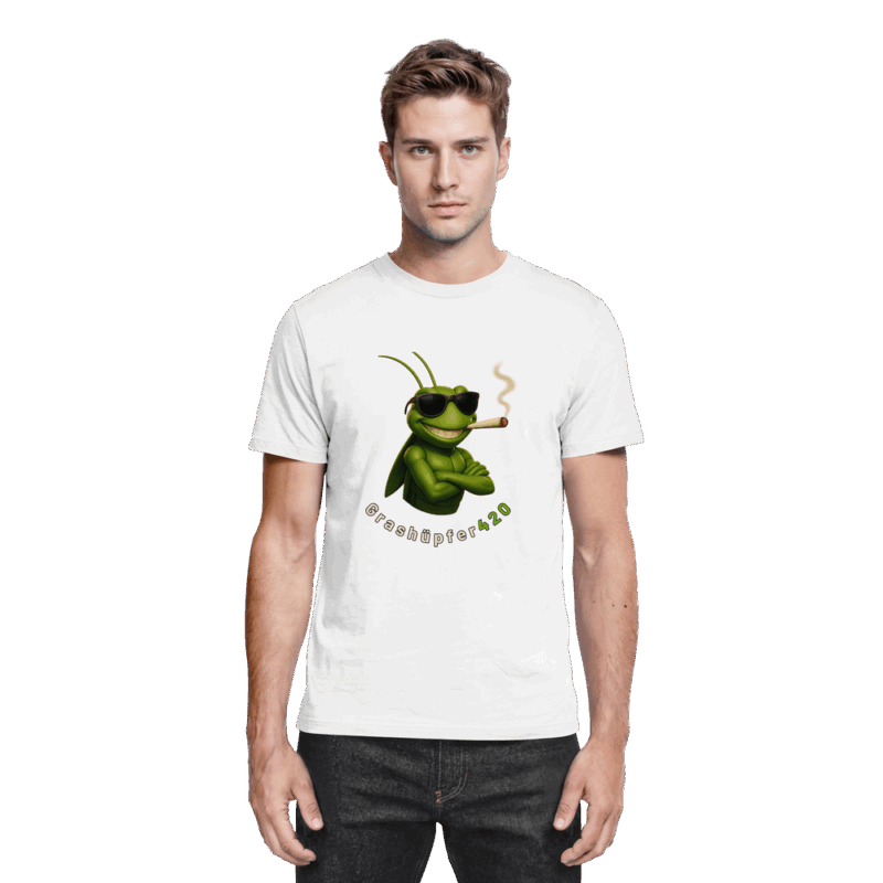 Grashüpfer420_real - Premium Shirt – Bild 22