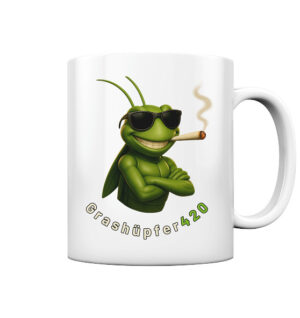 Grashüpfer420_real - Tasse glossy