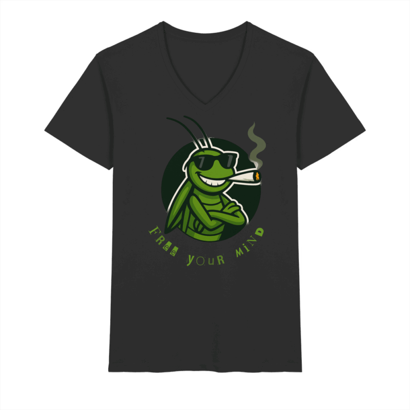 Free your mind - V-Neck Shirt – Bild 2
