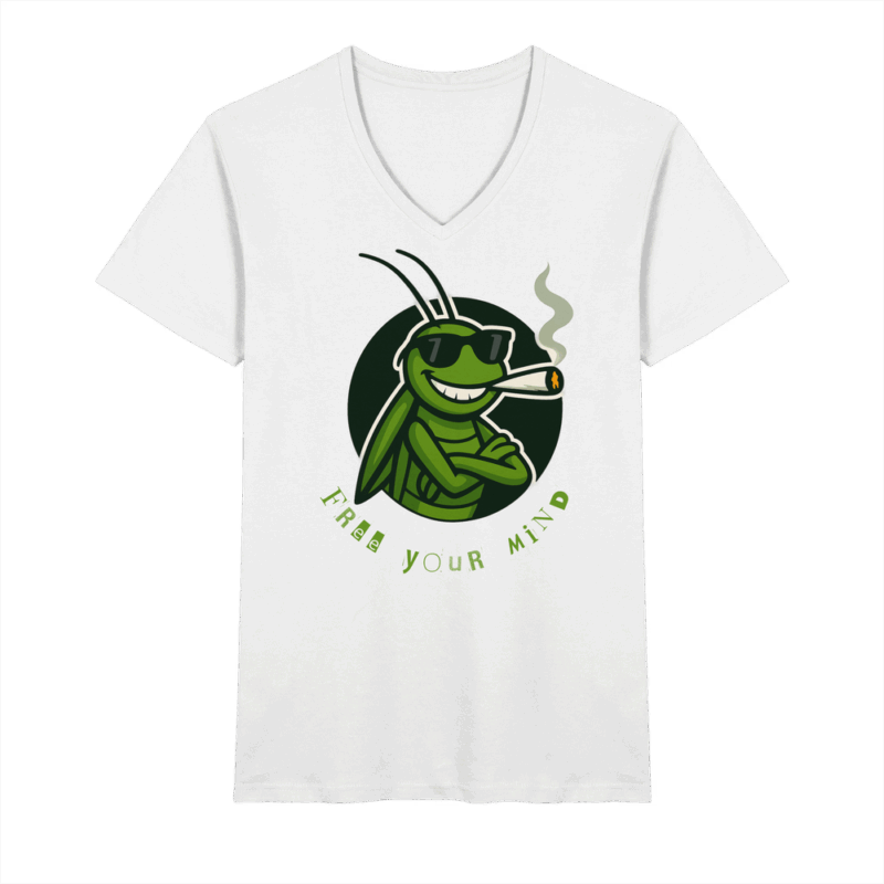 Free your mind - V-Neck Shirt – Bild 10